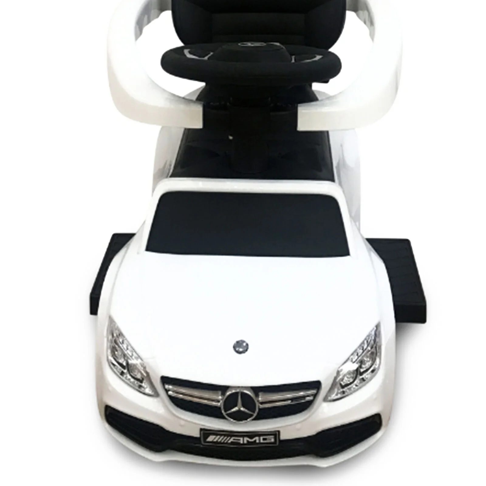 Mercedes 3 in 1 Push Car with Removable Stroller Bar - Open Box - Image 8