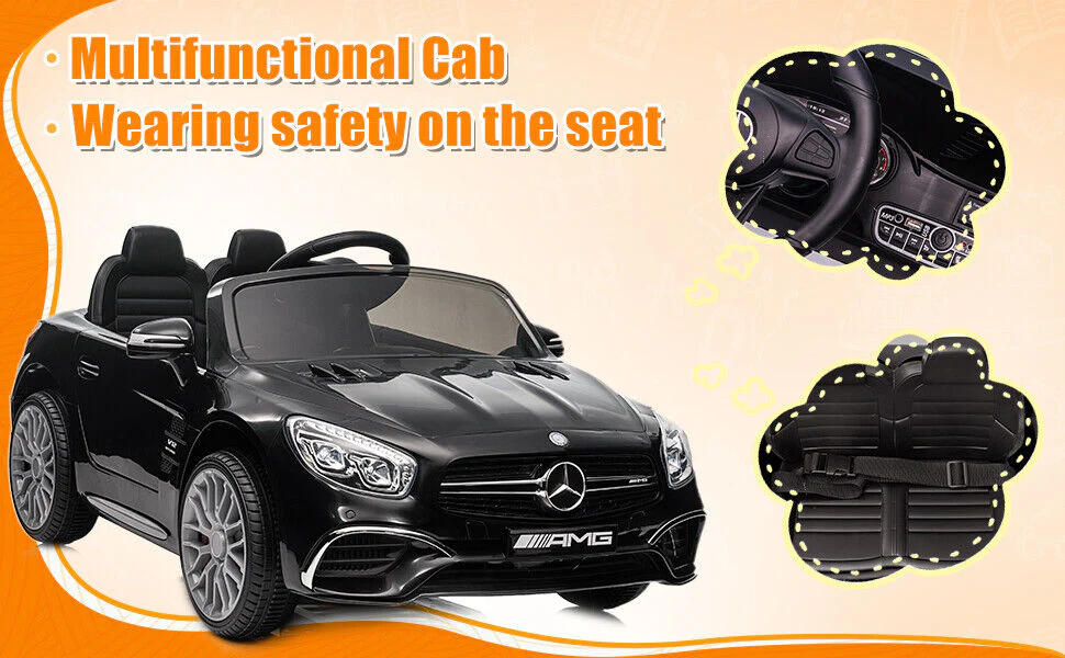 Mercedes Benz AMG SL65 12V Electric Kids Ride On Car with Remote Control - Officially Licensed - Image 9