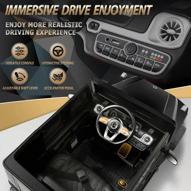 Mercedes Benz G500 12V Electric Ride-On Car with Remote Control - Image 8