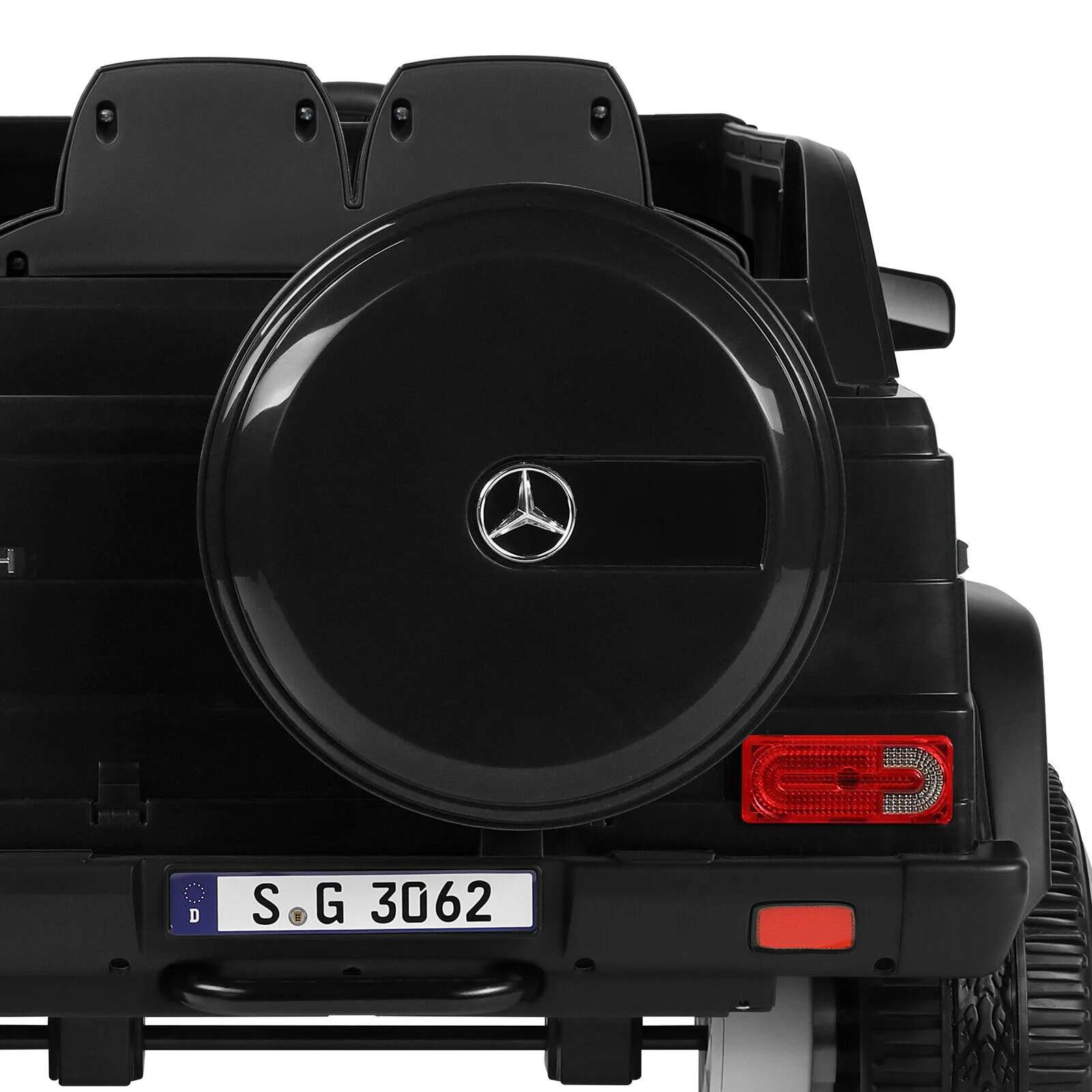 Mercedes-Benz Kids Ride-On Car with 3 Speeds, LED Lights, Music, and Remote Control - 12V Battery Powered - Image 20