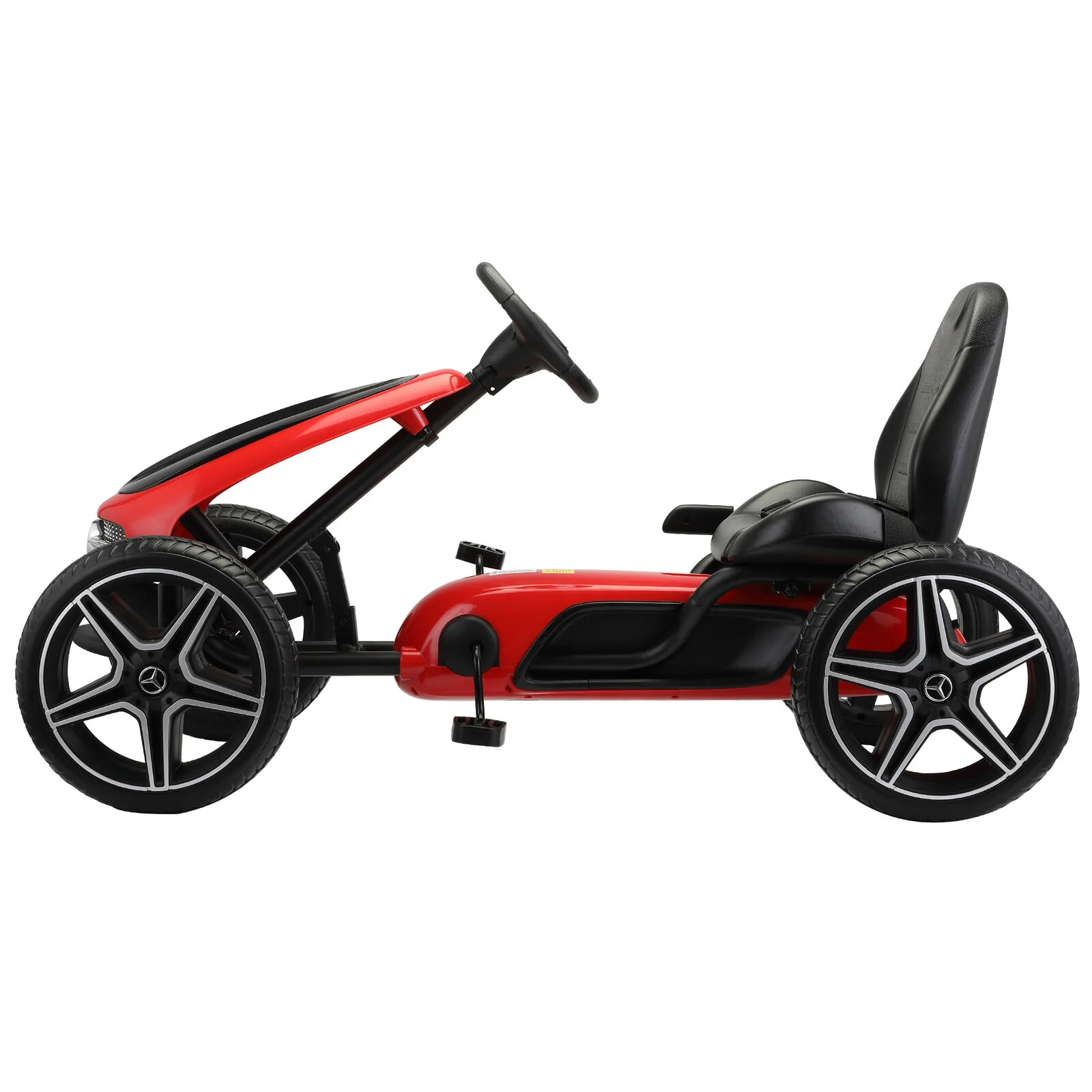Mercedes Benz Licensed Electric Go Kart for Kids with Horn and Music - Image 4