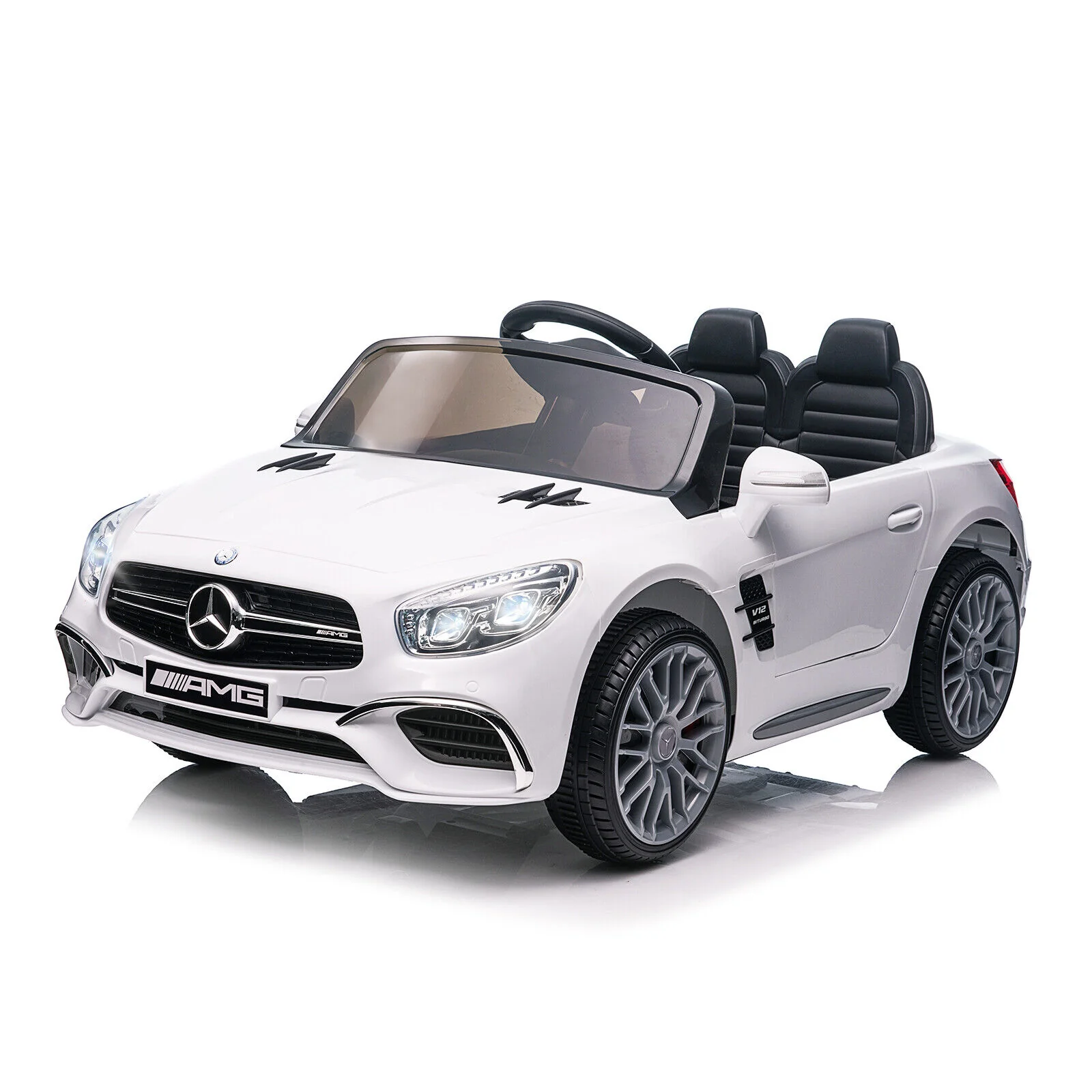Mercedes-Benz Licensed Electric Ride-On Car for Kids - 12V Battery Powered