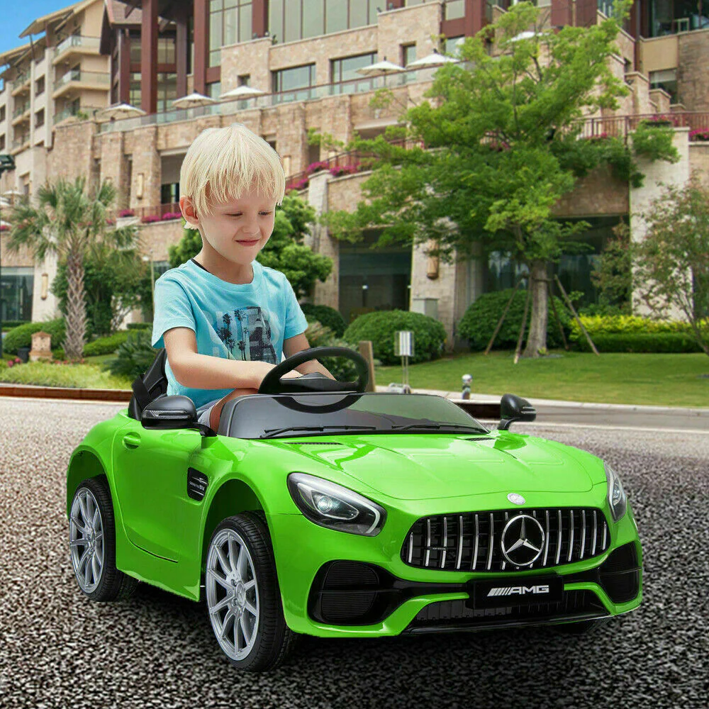 Mercedes-Benz Licensed Kids Ride On Car with MP3 Player and Remote Control Handle - Image 11