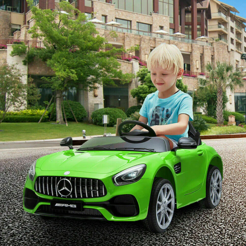 Mercedes-Benz Licensed Kids Ride On Car with MP3 Player and Remote Control Handle - Image 12