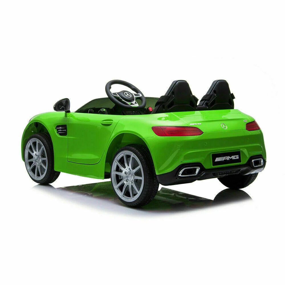 Mercedes-Benz Licensed Kids Ride On Car with MP3 Player and Remote Control Handle - Image 3