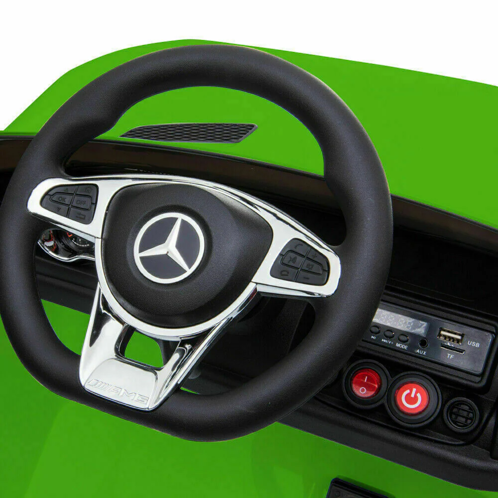 Mercedes-Benz Licensed Kids Ride On Car with MP3 Player and Remote Control Handle - Image 7