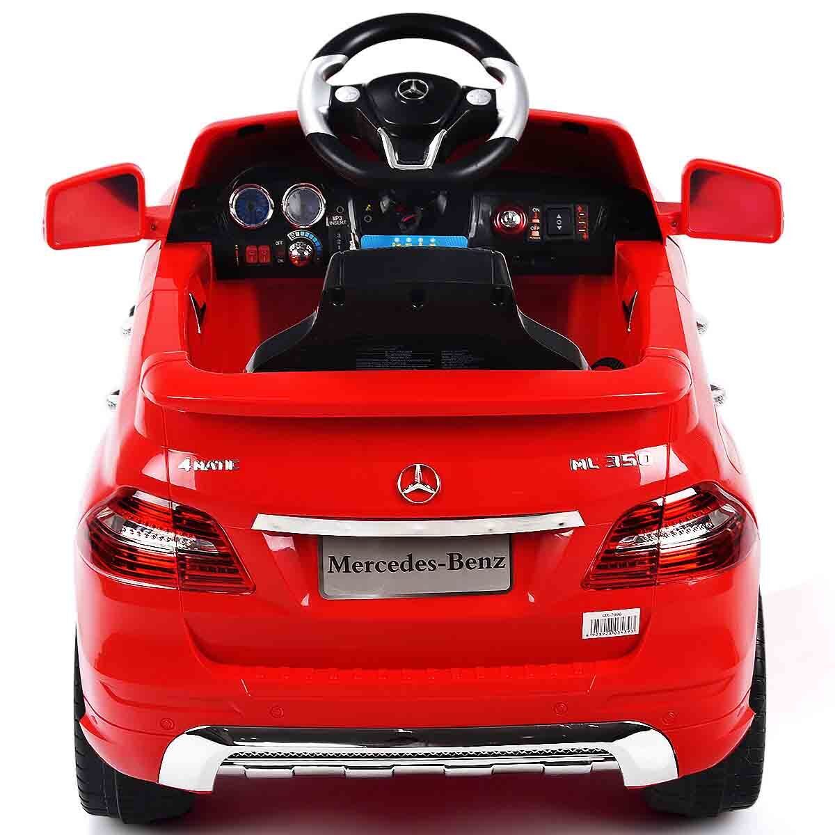 Mercedes Benz ML350 6V Electric Kids Ride On Car with MP3 and Remote Control - Red - Image 4