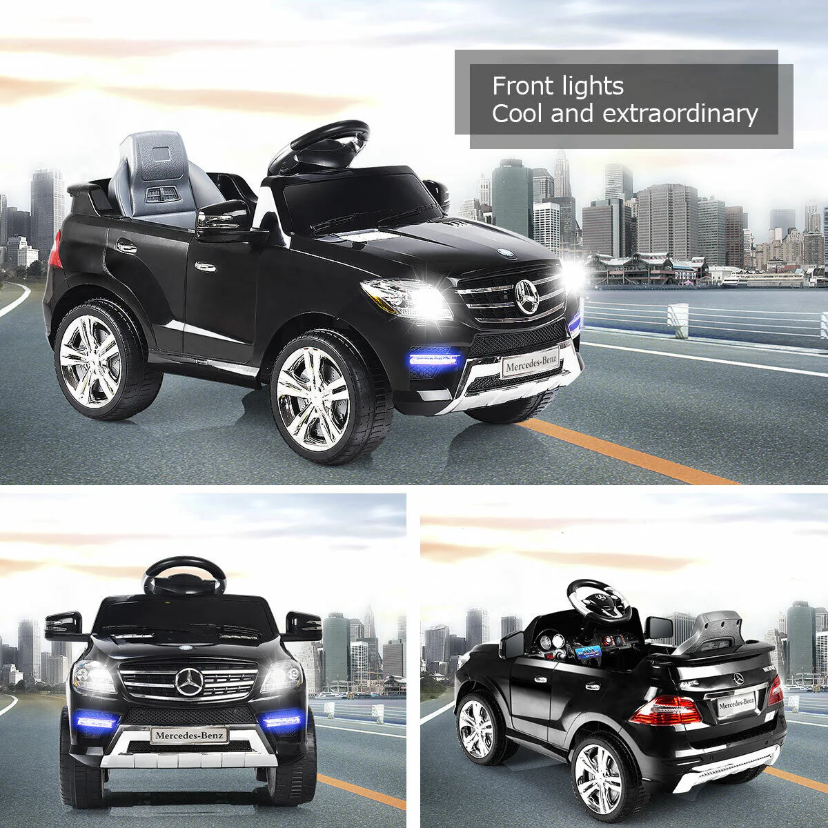 Mercedes Benz ML350 6V Licensed Ride On Car with MP3 and Remote Control for Kids - Image 4