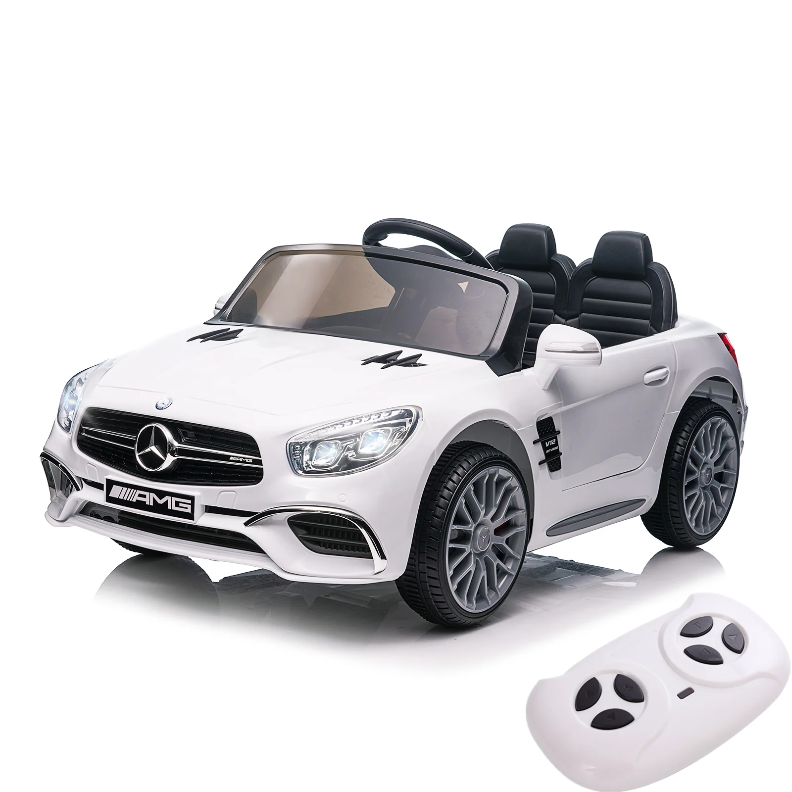 Mercedes-Benz SL65 AMG Electric Ride-On Car for Kids with RC, MP3, and LED Lights - Image 13