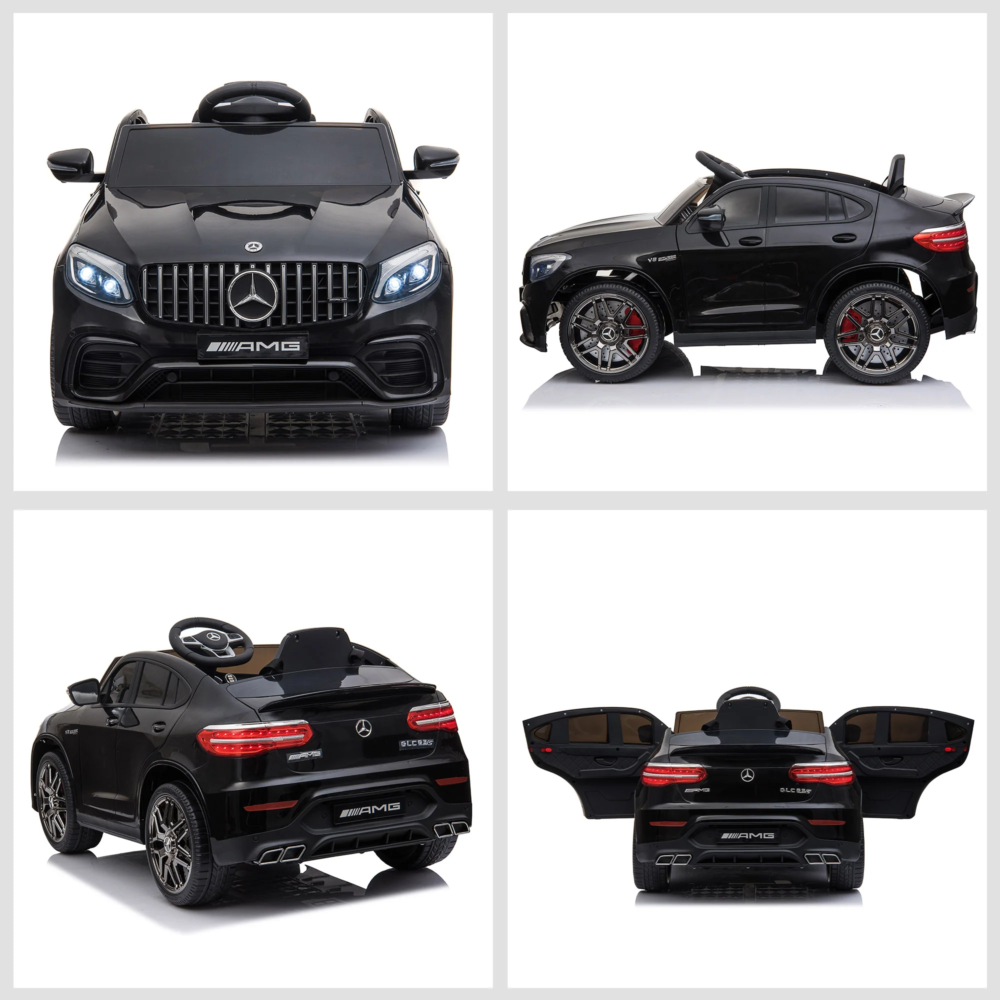 Mercedez-Benz 12V Kids Ride-On Car with Remote Control, Music, and Lights - A Premium Driving Experience for Young Ones - Image 11