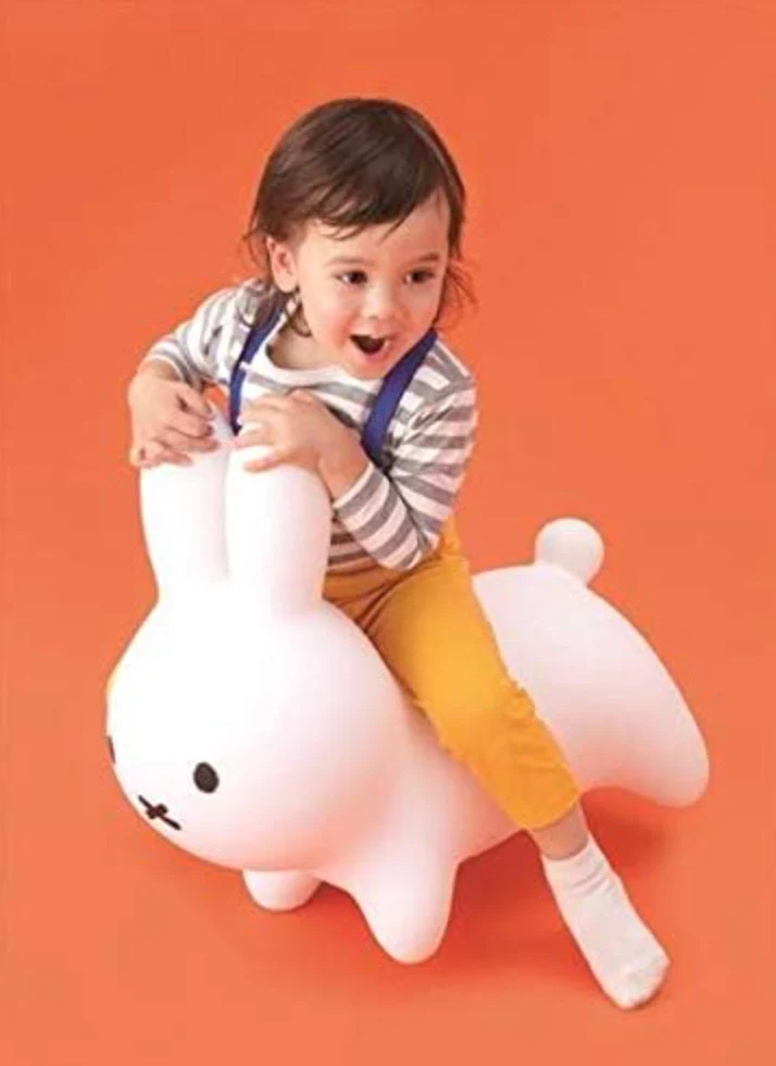 Gray Miffy Bruna Bonbon Ride-On Toy for Kids - Image 2