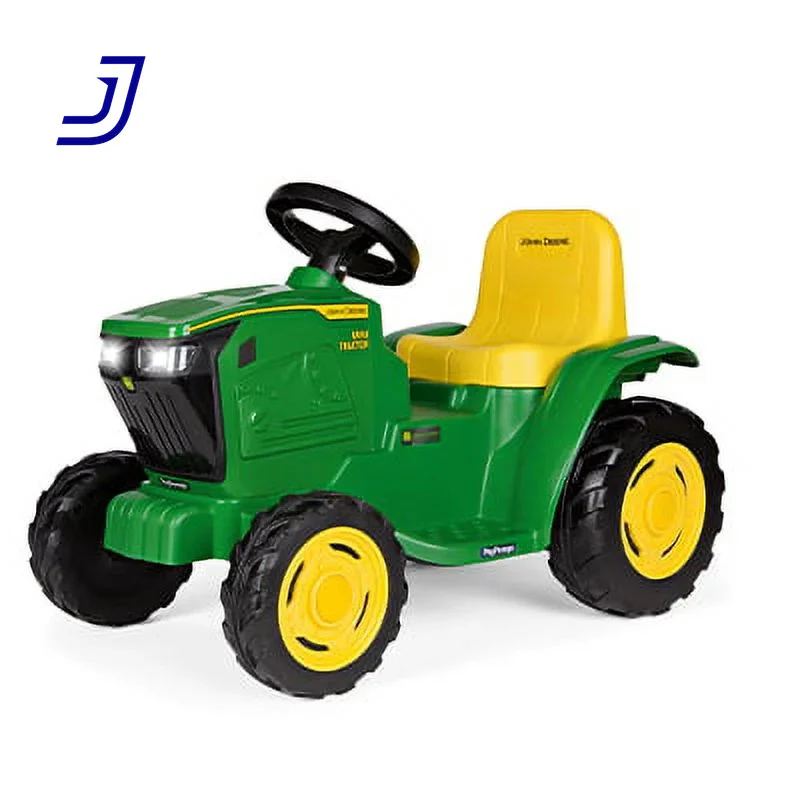 Mini 6V Battery-Powered Ride-On Tractor with Working Lights for Ages 1.5+ - Image 2