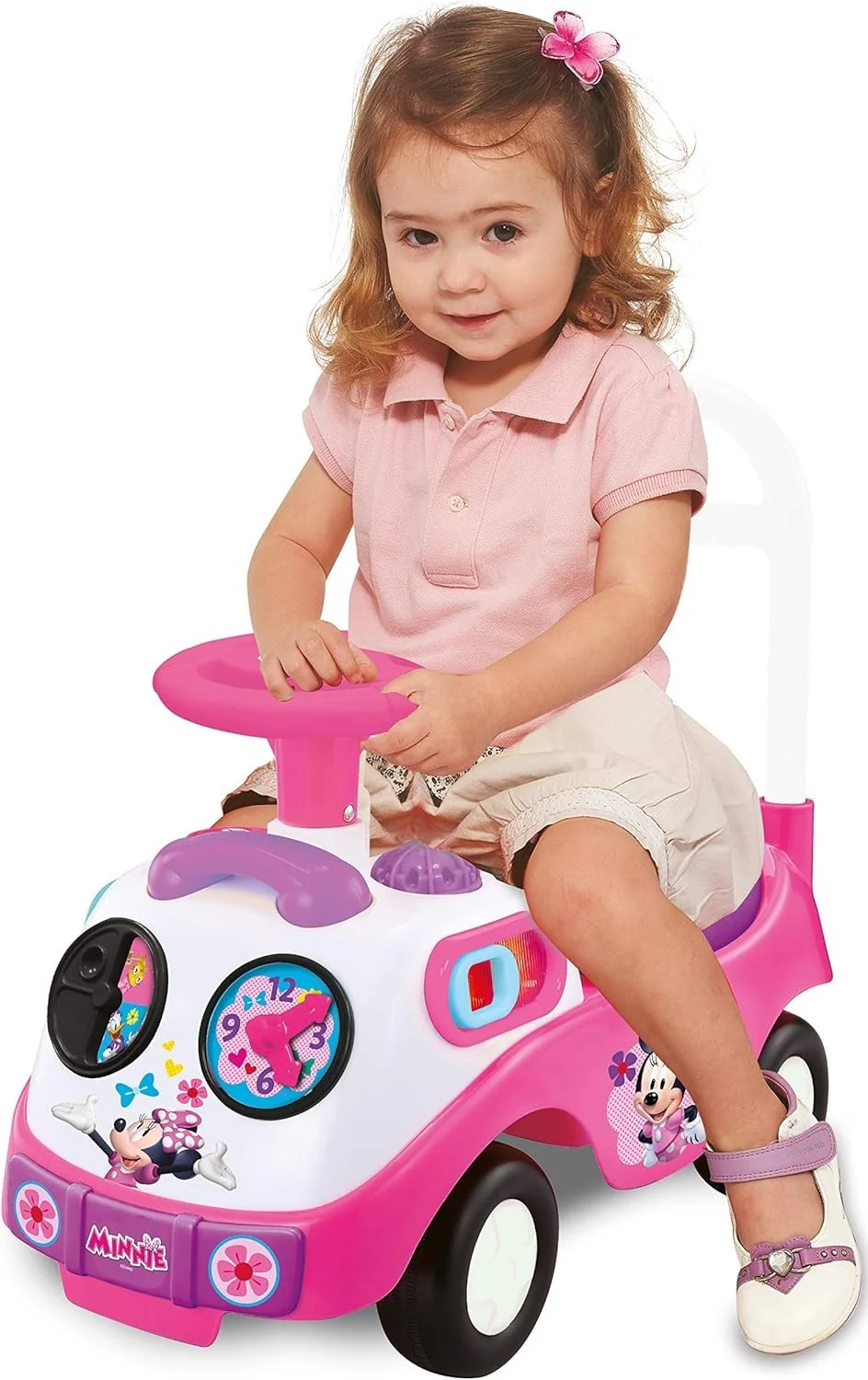 Minnie Mouse First Ride-On Activity Toy Portable Fun for Toddlers - Image 6