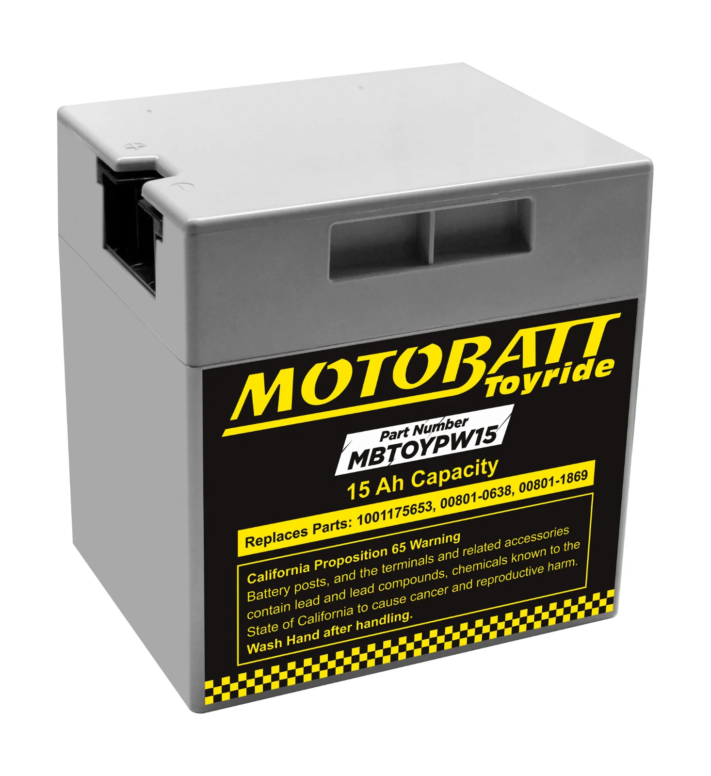 12-Volt 15Ah AGM Replacement Battery for Powerwheels Ride-On Toys - Image 8