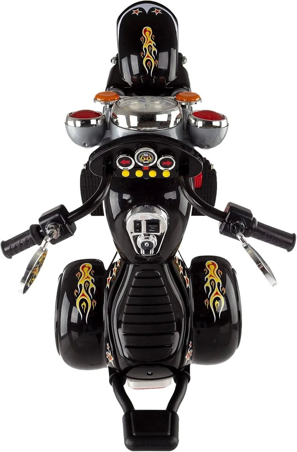 Motocicleta eléctrica infantil 6V con batería, 3 ruedas y faros delanteros - Image 5