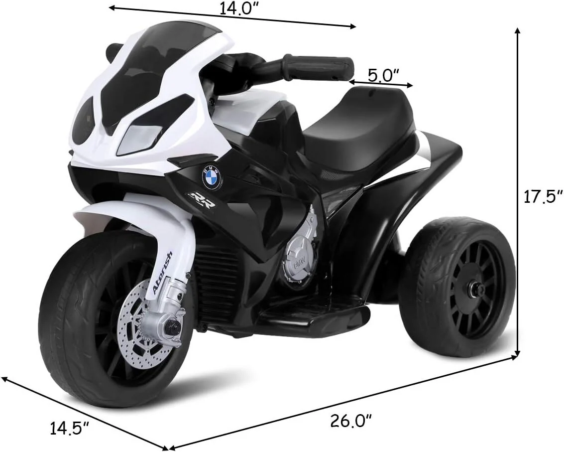 Motocicleta eléctrica infantil con luces y sonido para niños de 3 a 7 años - Image 7