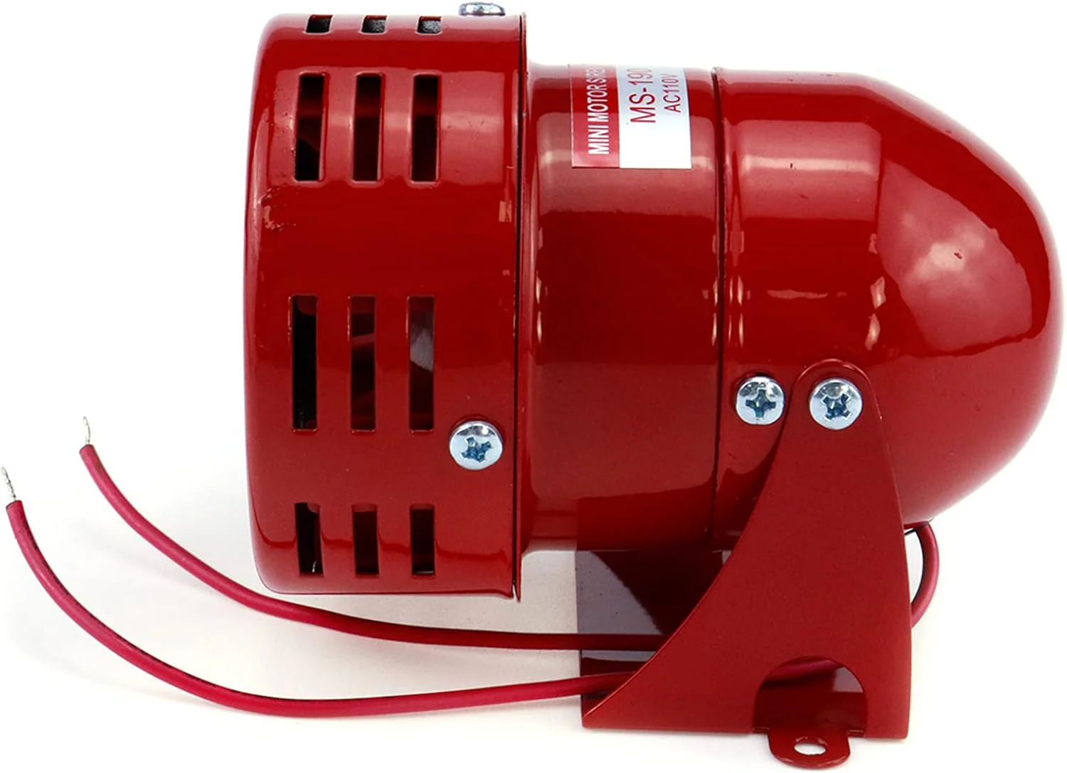 Electric Motor-Driven Red Industrial Siren Alarm 110V AC 114dB 1 Piece - Image 6