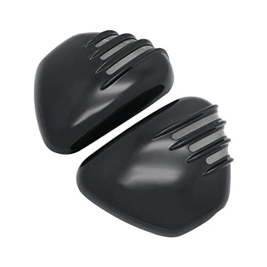 Left and Right Motorcycle Battery Side Fairing Frame Caps Accessories