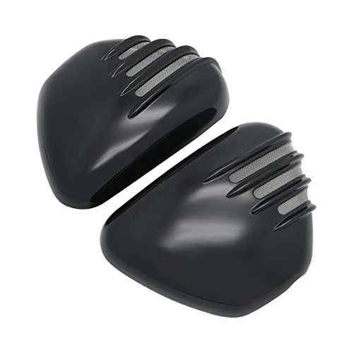 Left and Right Motorcycle Battery Side Fairing Frame Caps Accessories - Image 2