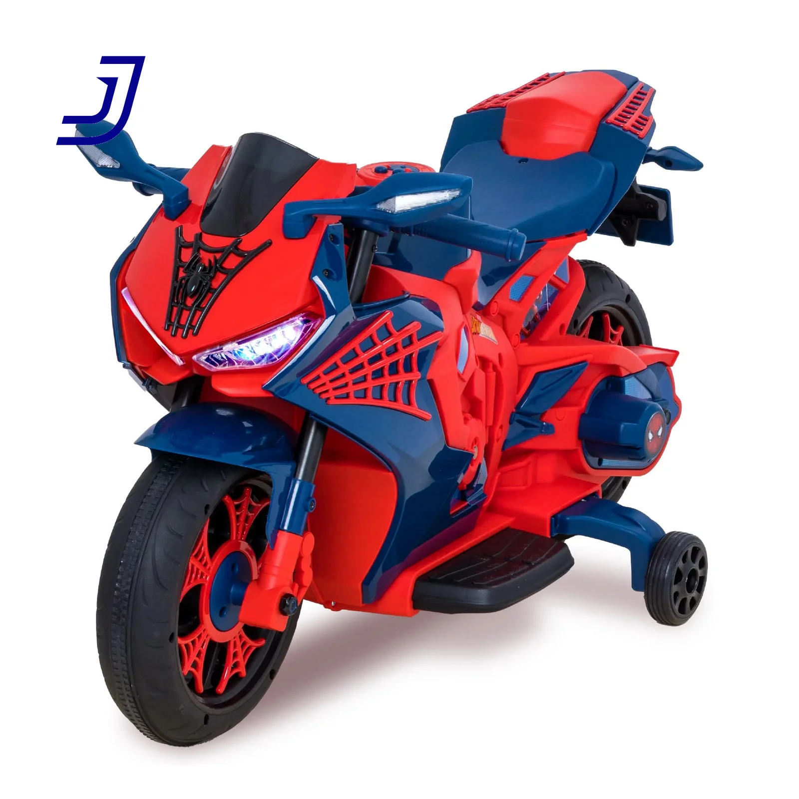 Rechargeable 6V Ride-On Motorcycle Toy for Kids Ages 3+ Supports up to 65 lbs