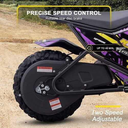 24V 250W Electric Mini Bike Model HP120E Powered by Battery - Image 4