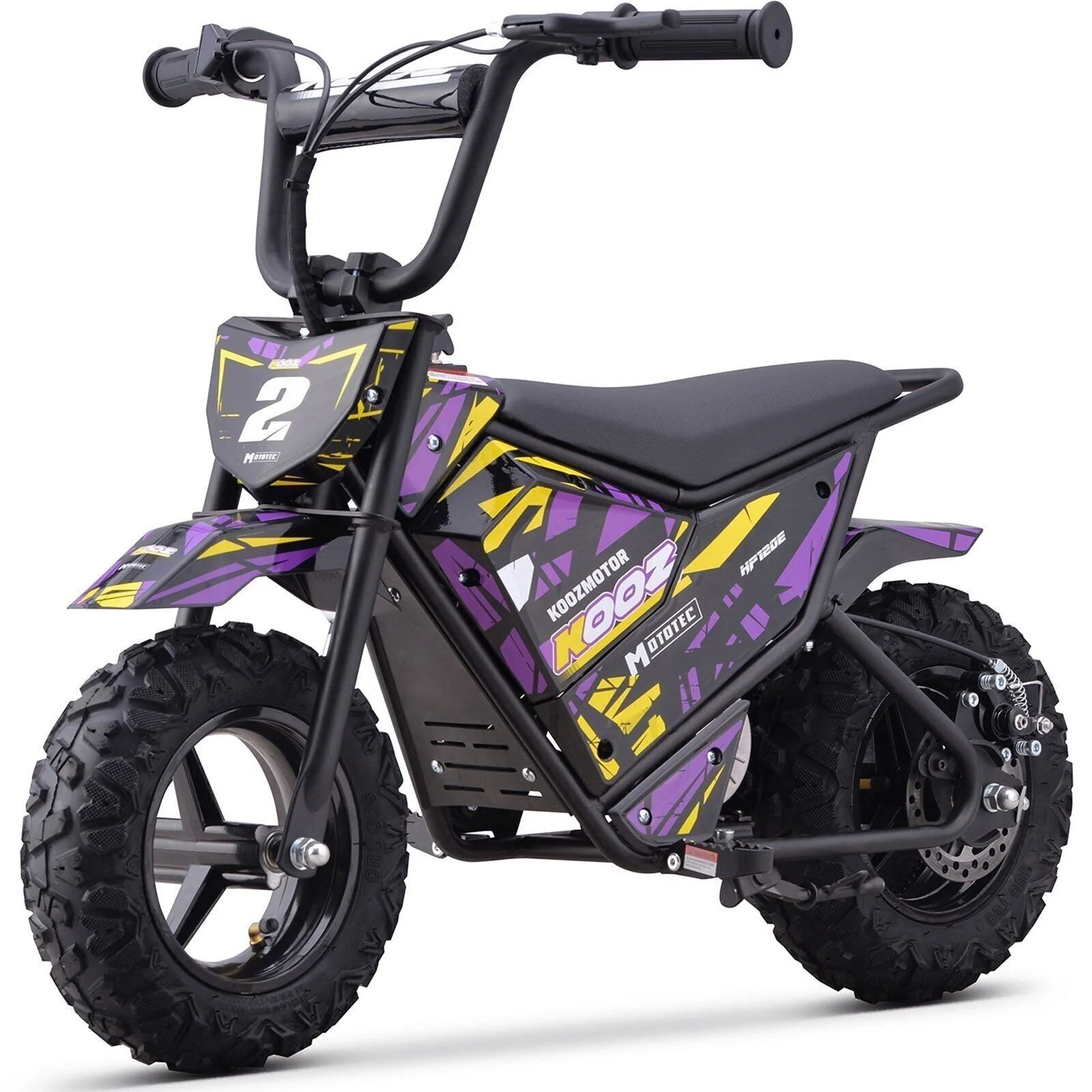 24V 250W Electric Mini Bike Purple Model HP120E
