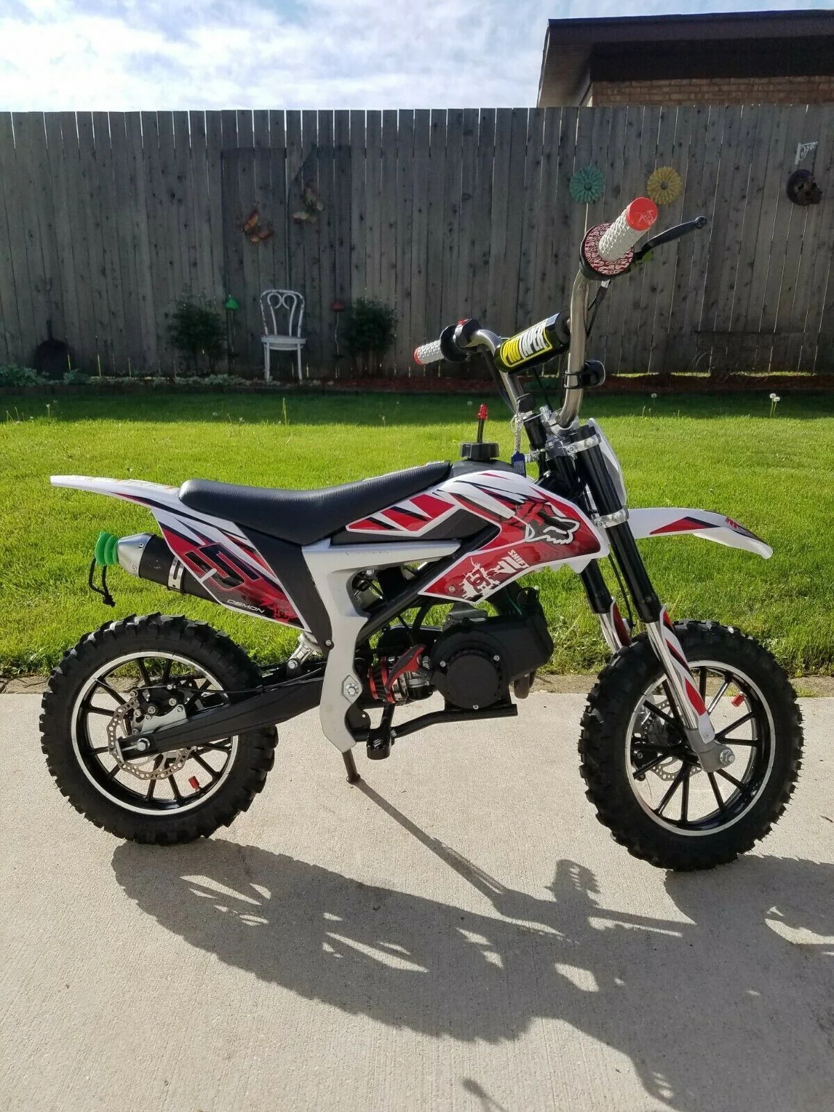 50CC Demon Graphics Kit with Thick High Gloss Decals - Image 2