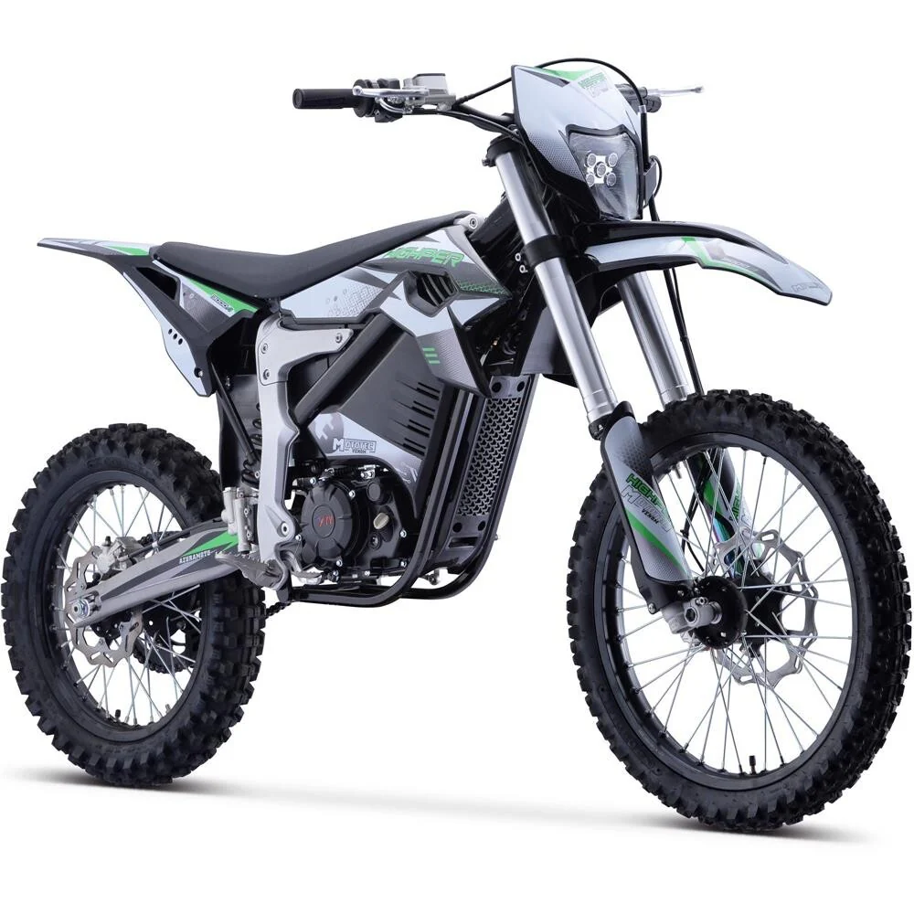 Venom 72V 12000W Electric Dirt Bike with Music System and 77 MPH Off-Road Powertrain