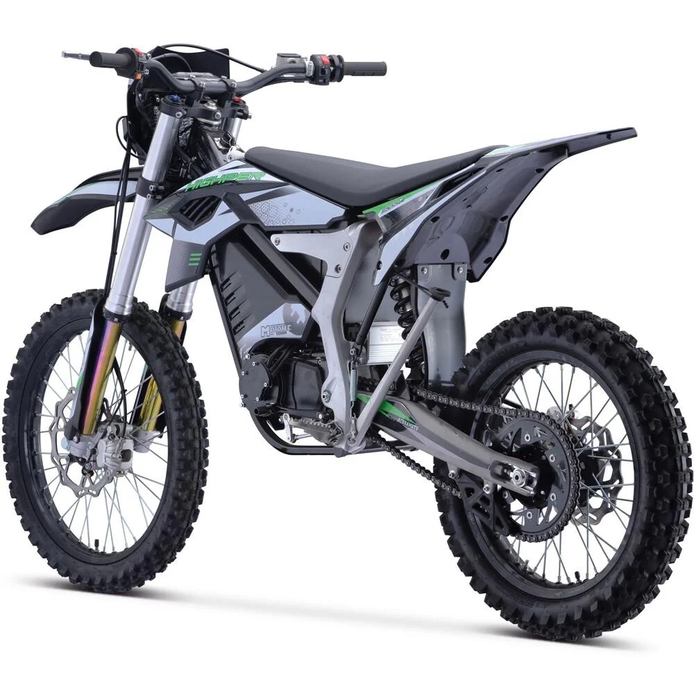 Venom 72V 12000W Electric Dirt Bike with Music System and 77 MPH Off-Road Powertrain - Image 4
