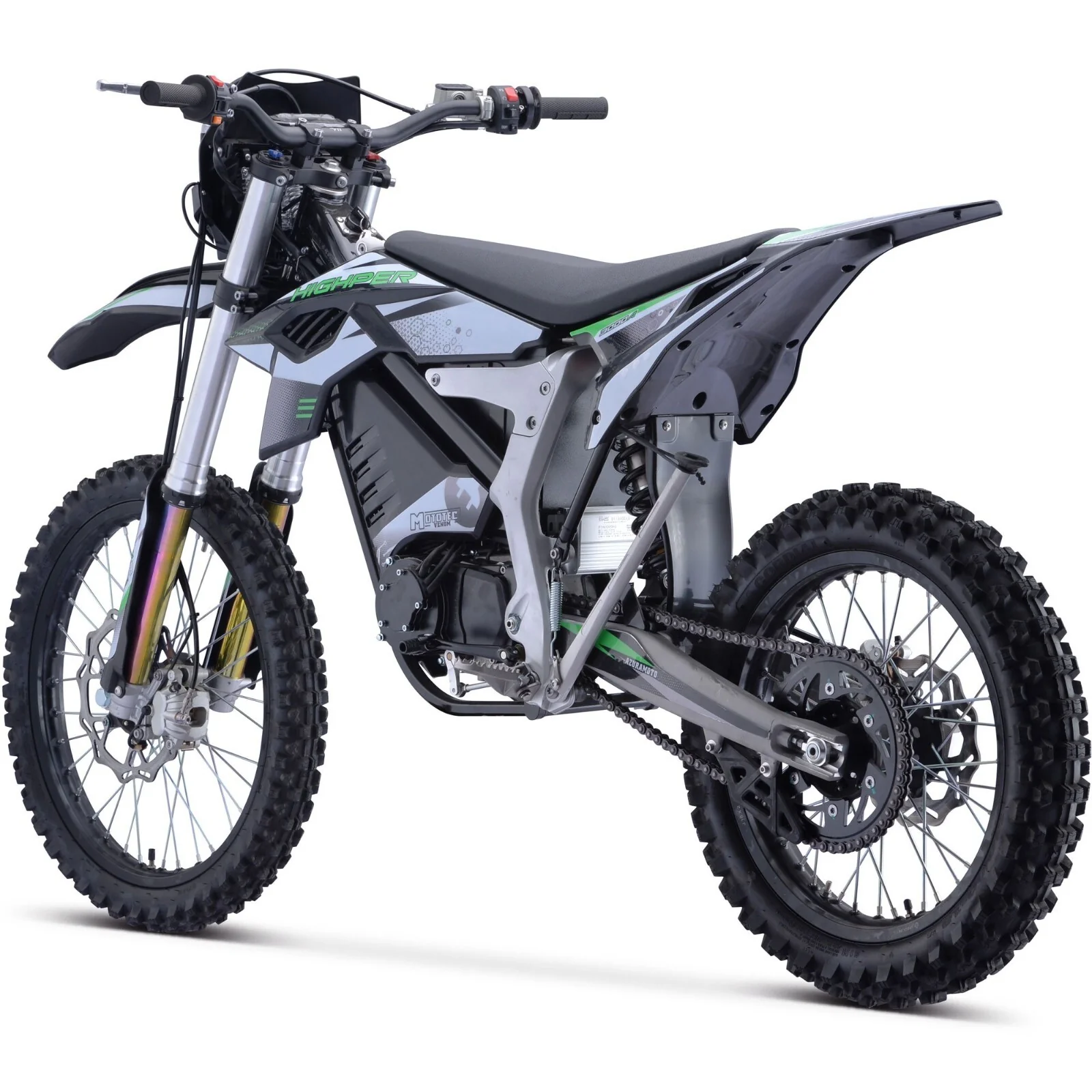 72V 12000W Electric Dirt Bike with Built-In Music System for Adults - Image 13
