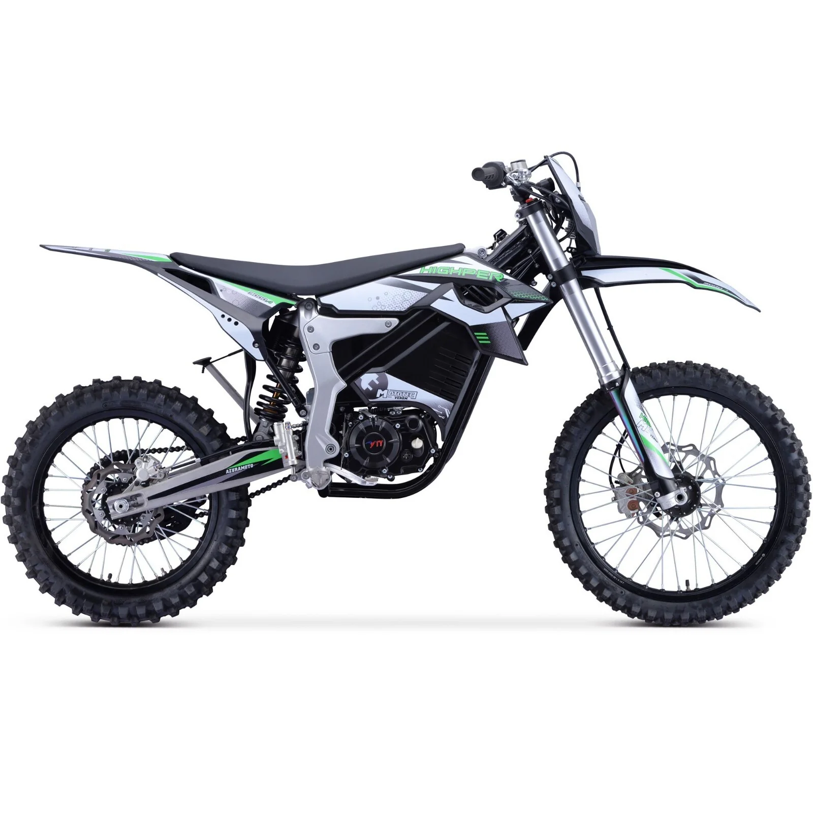 72V 12000W Electric Dirt Bike with Built-In Music System for Adults - Image 15