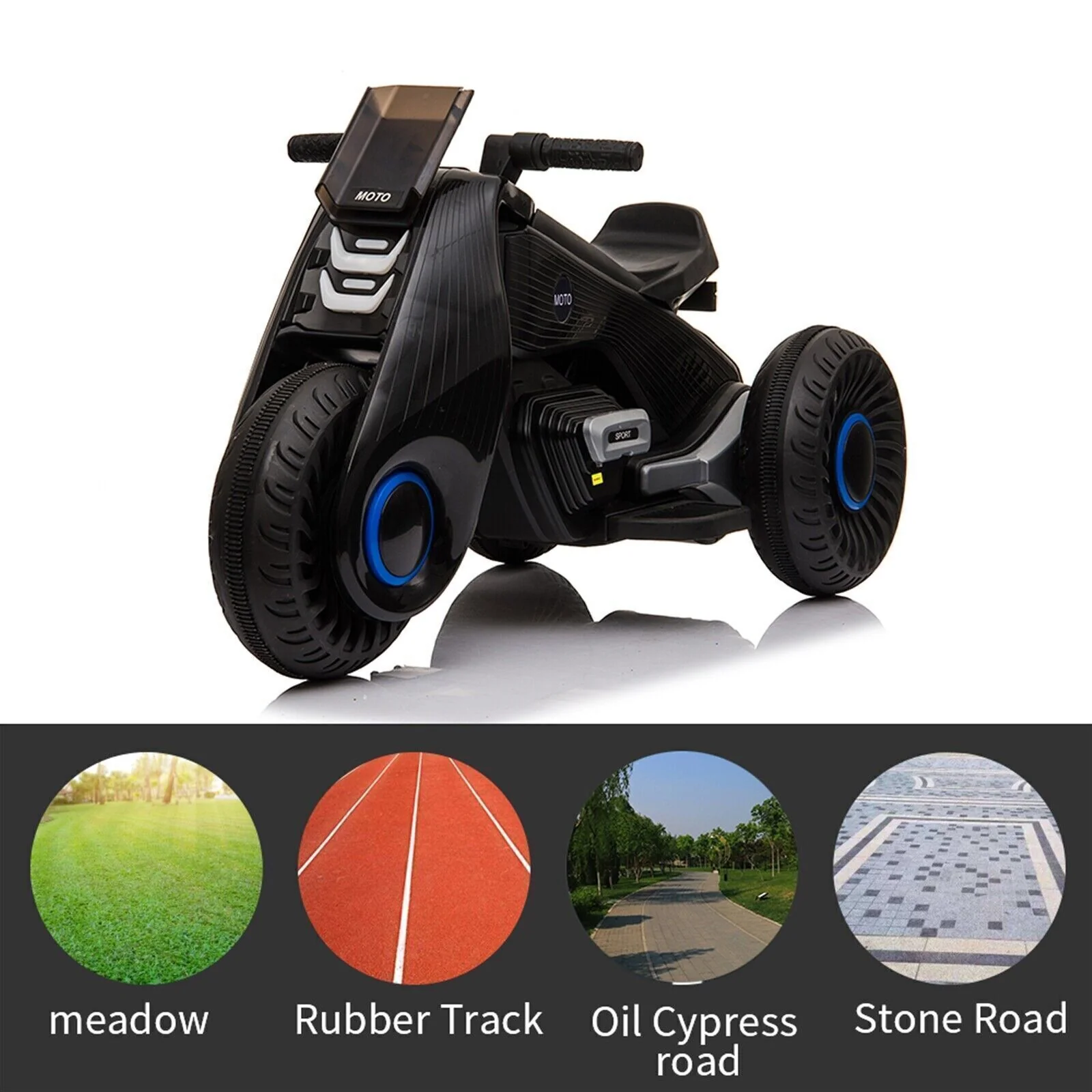 MP3 Kids Electric Motorcycle with Training Wheels - Perfect for Little Riders! - Image 15