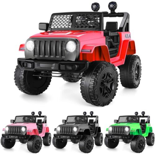MP3 Kids Ride On Truck Car with Remote Control, LED Lights, and Music - Brand New Toy - Image 2