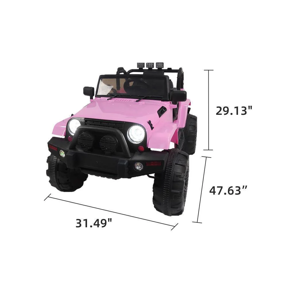 MP3 Remote Control Electric Ride-On Truck for Kids - 1 Seater with Battery Power - Image 32