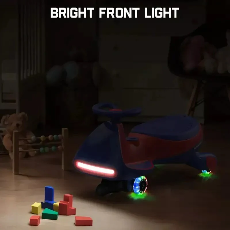 Electric Wiggle Ride-On Car with Pedal for Kids and Toddlers - Image 2