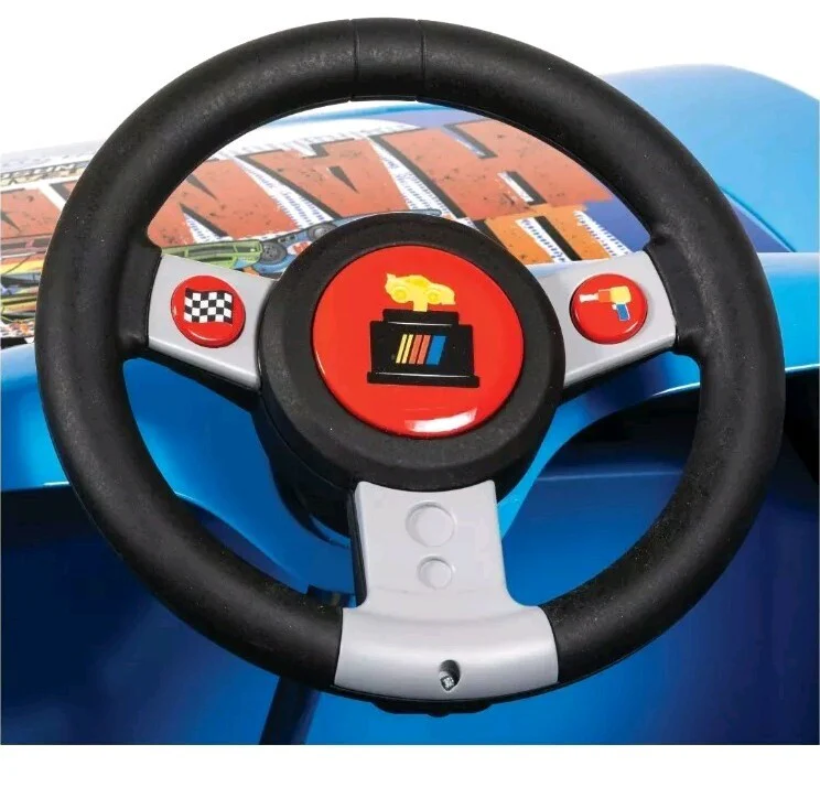 6V Powered Ride-On Champion Racer with Toy Engine and Tools - Image 6