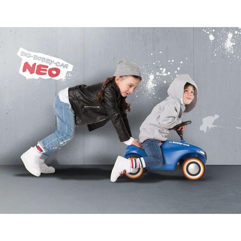 Neo Blue BIG Bobby Car: The Ultimate Ride-On Toy for Kids - Image 2
