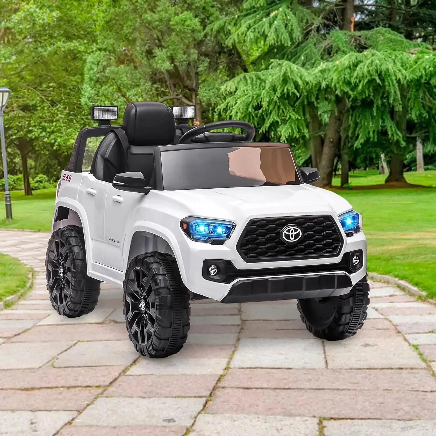 12V Kids Electric Ride-On Truck Toy with Remote Control and Safety Belt - Image 21