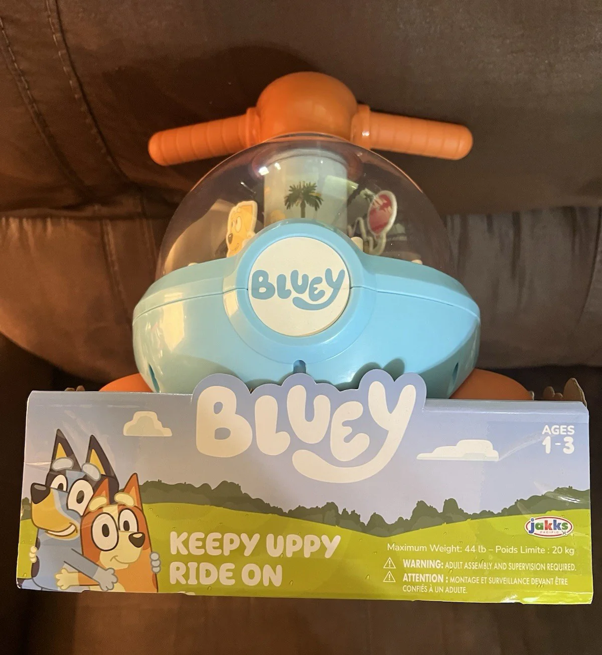 Bluey Keepy Uppy Ride-On Toy for Toddlers – Indoor & Outdoor Family Fun - Image 4