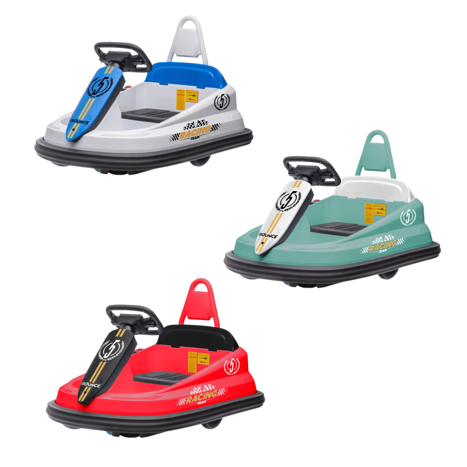 Bounce Bumper Car for Toddlers and Babies Ages 1.5 to 6 Years - Image 2