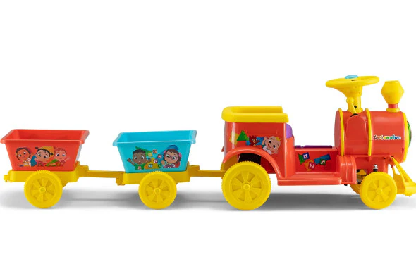 Cocomelon 6V Electric Motorized Toddler Ride-On Train Toy - Image 9
