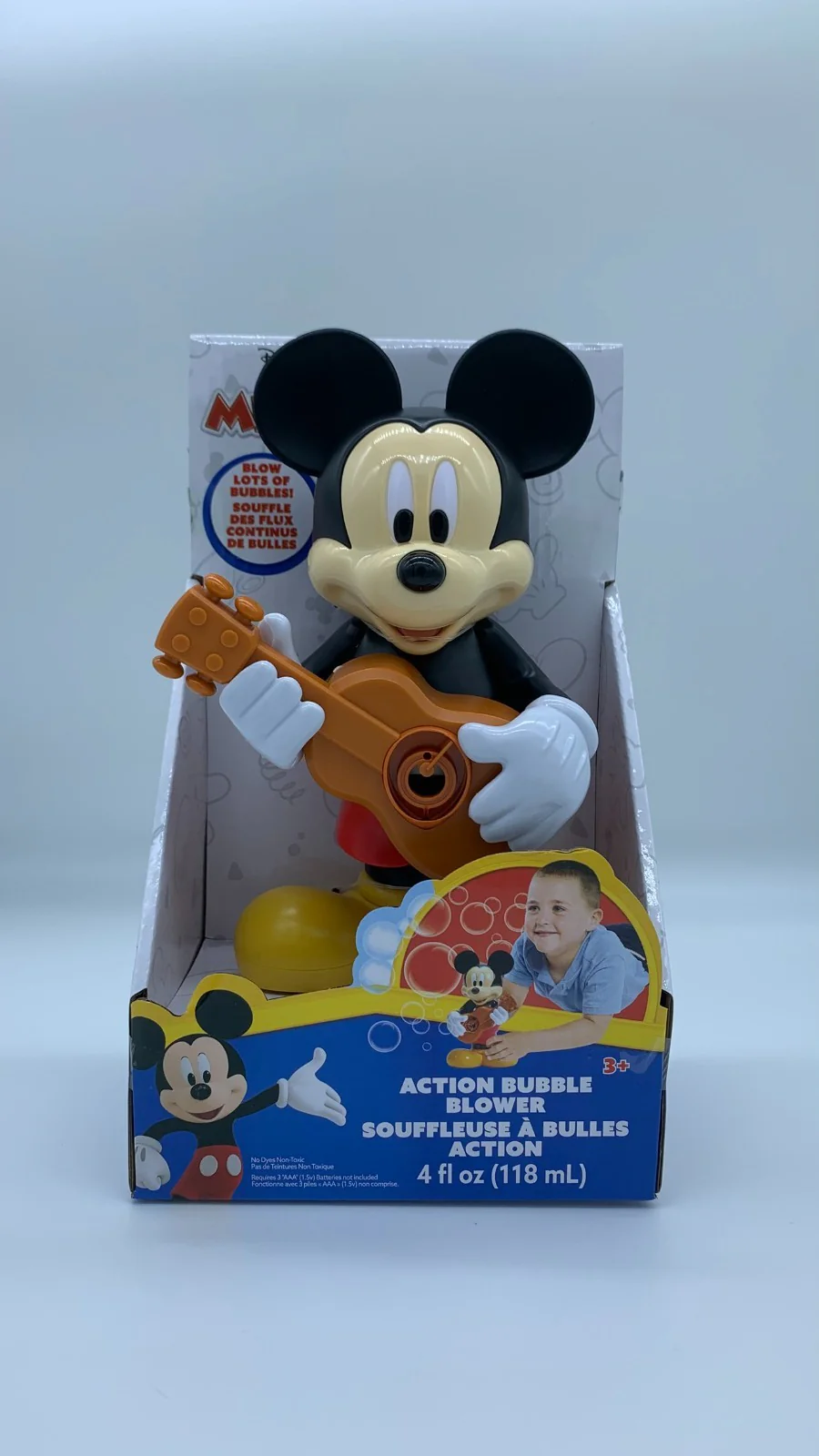 Disney Mickey Mouse Interactive Bubble Blower