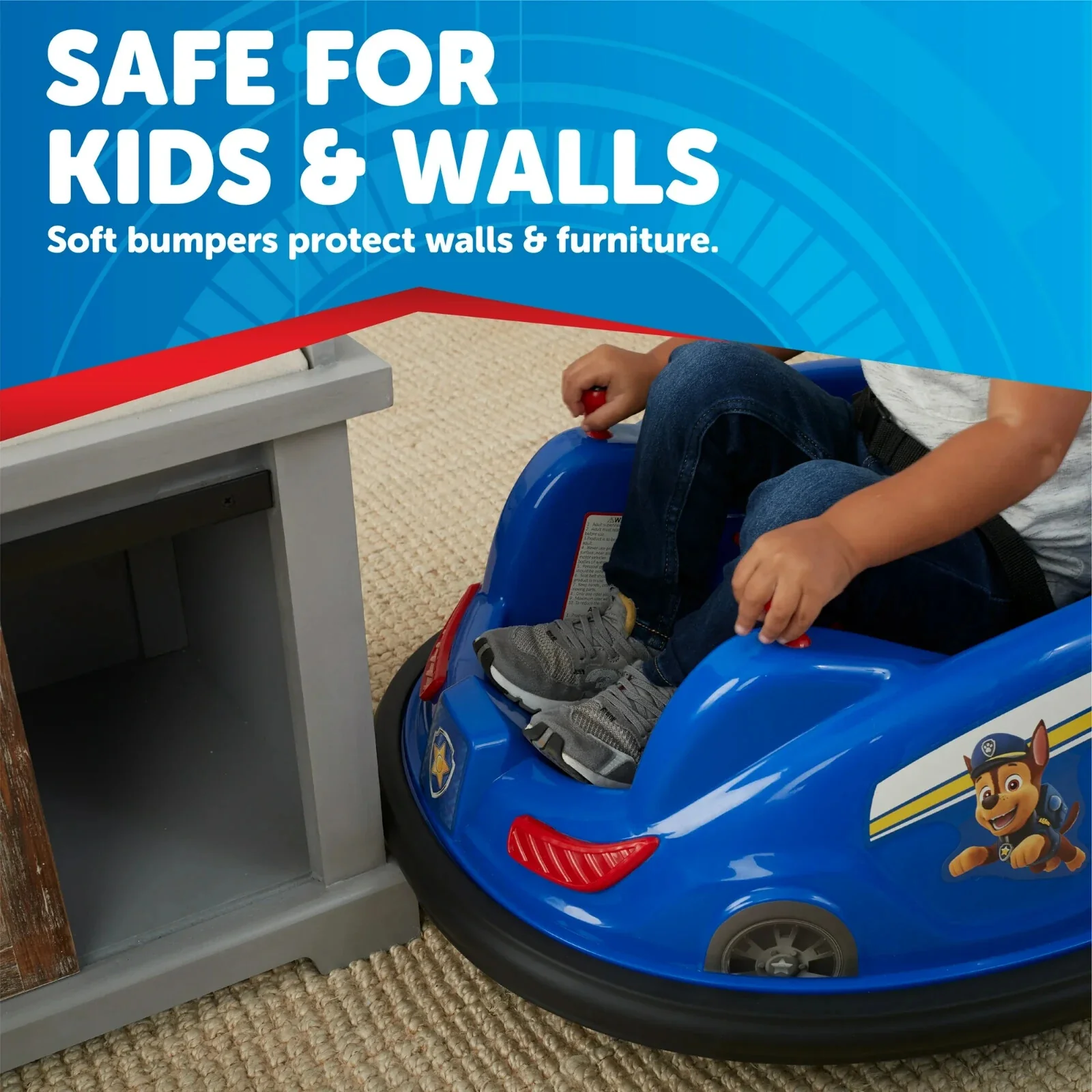 Flybar 6-Volt Bumper Car Ride-On Toy for Kids - Image 13