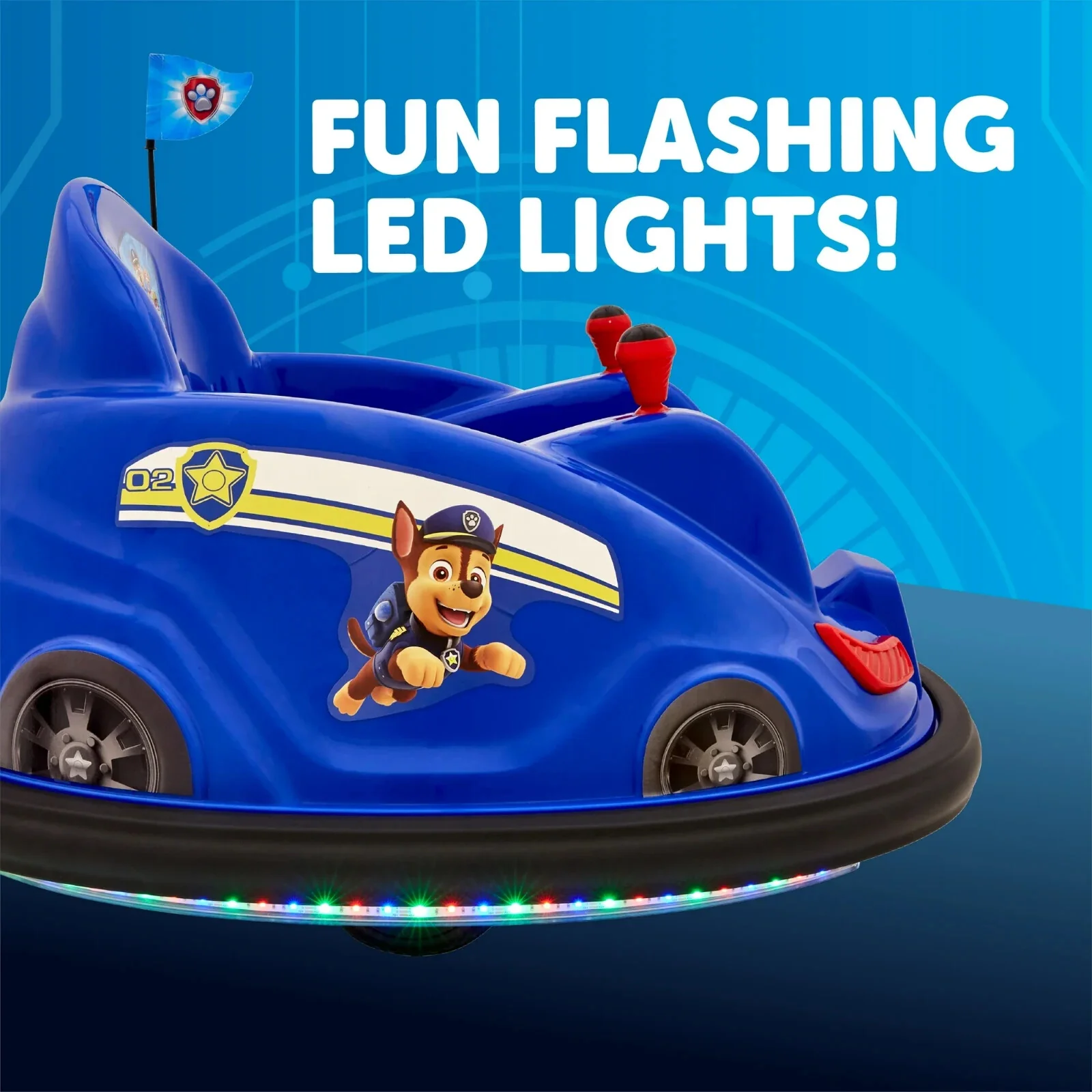 Flybar 6-Volt Bumper Car Ride-On Toy for Kids - Image 7