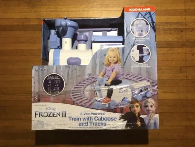 Toddler Ride-On Train with Tracks, Charger, and Battery