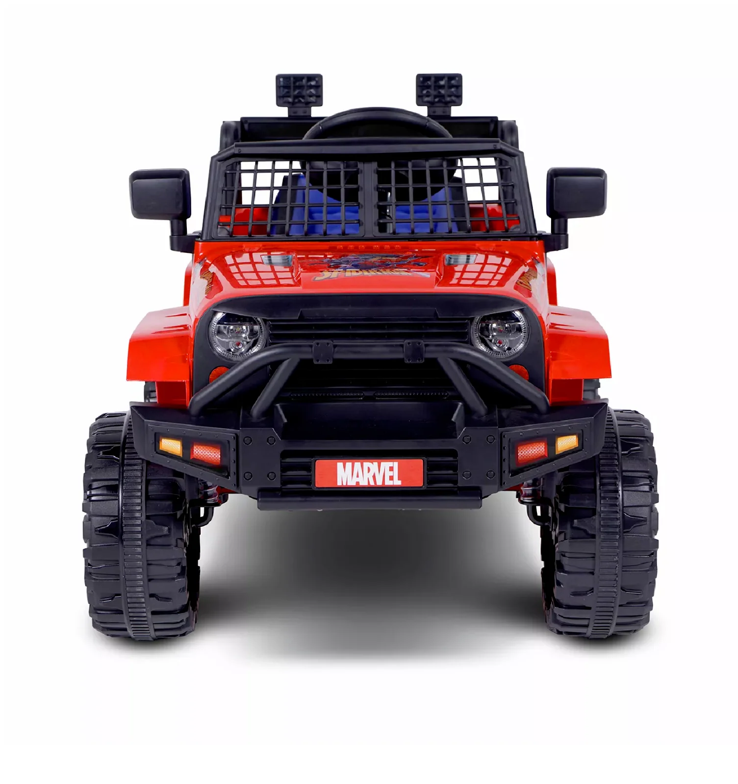 New Marvel Spiderman SUV 6 Volt Ride-On Toy - Ready for Adventure! - Image 3