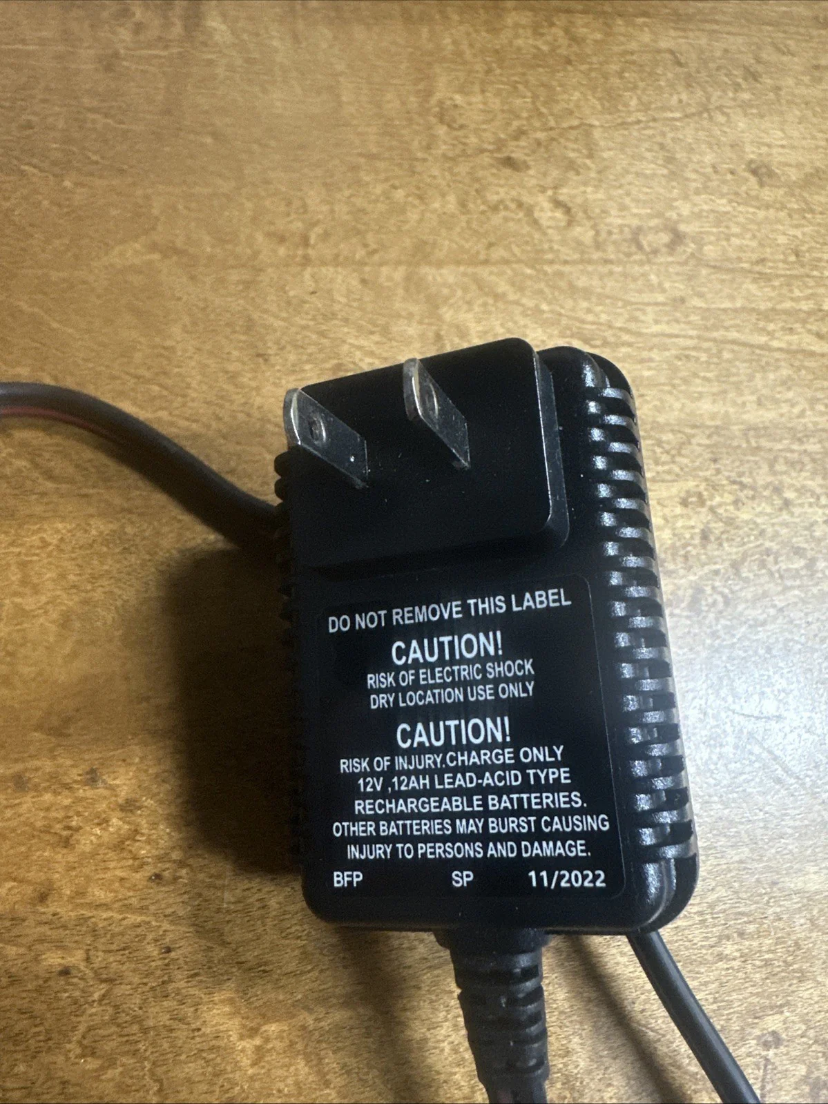 12V Power Wheels Battery Charger with SafeAMP Technology SA-CPW12 - Image 4