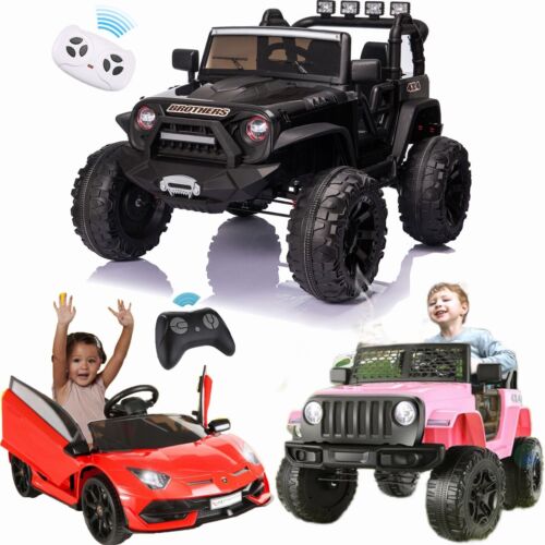 New Release: 2-Seater 24V/12V Kids Ride On Car with Bluetooth, 2x200W Electric Vehicle Truck and 14 Exciting Features! - Image 2