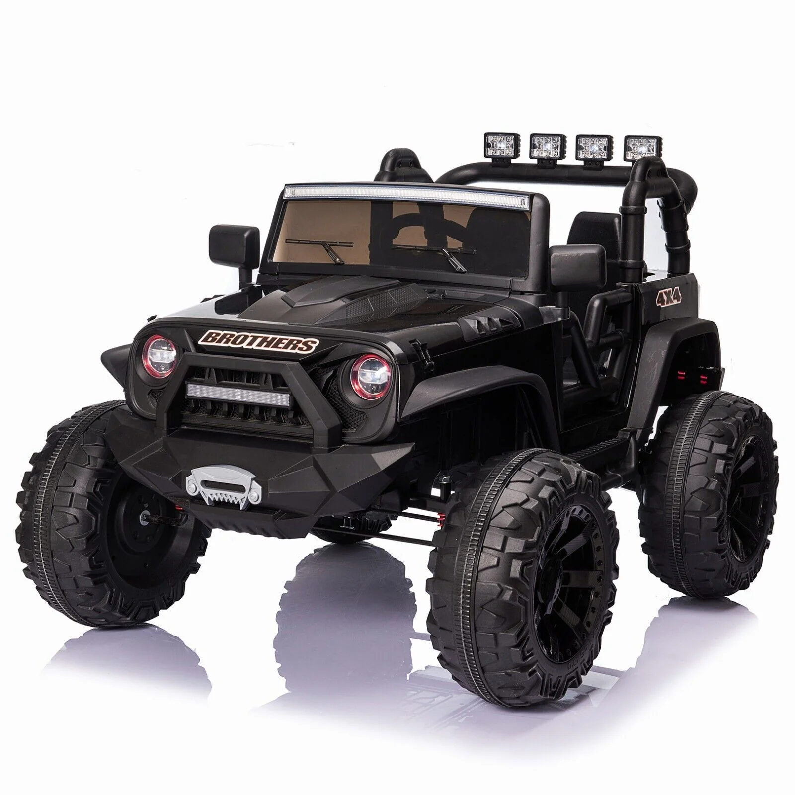 New Release: 2-Seater 24V/12V Kids Ride On Car with Bluetooth, 2x200W Electric Vehicle Truck and 14 Exciting Features! - Image 23