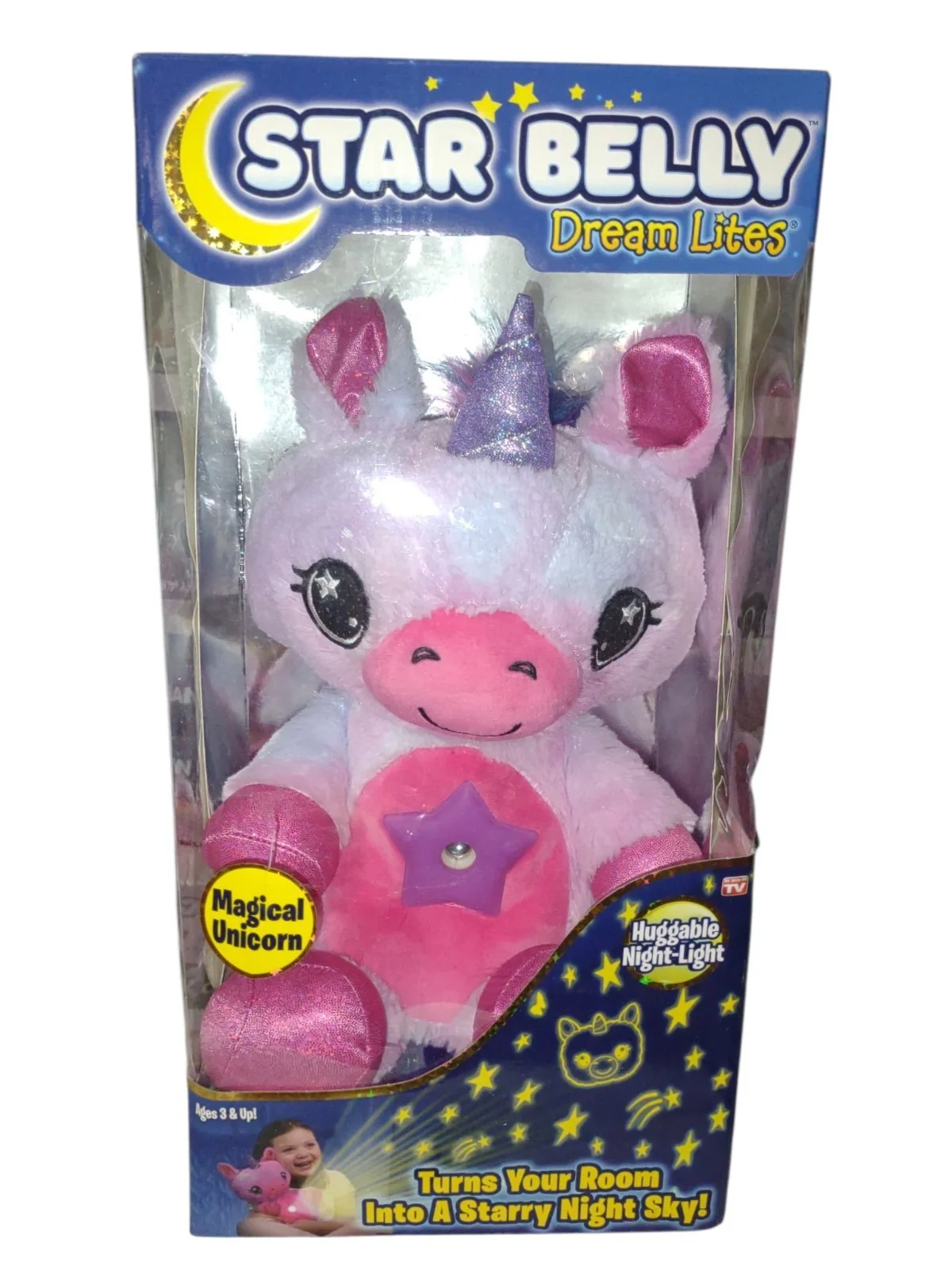 Star Belly Dream Lites Enchanted Unicorn Plush Night-Light Projector